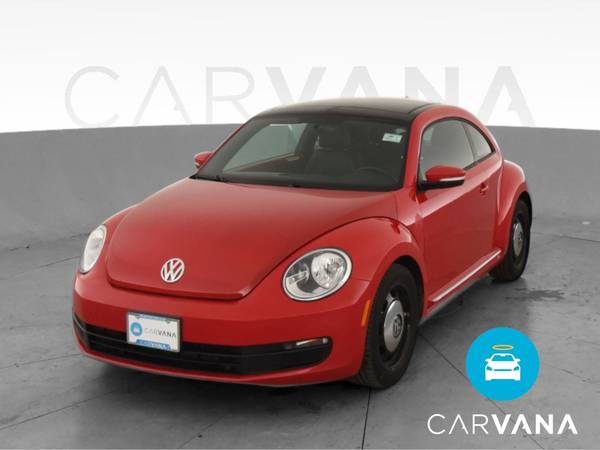 2013 VW Volkswagen Beetle 2.5L Hatchback 2D hatchback Red - FINANCE... for sale in Beaumont, TX
