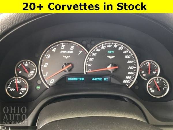 2008 Chevrolet Corvette Convertible 6 2L V8 Navigation Clean Carfax for sale in Canton, OH – photo 20