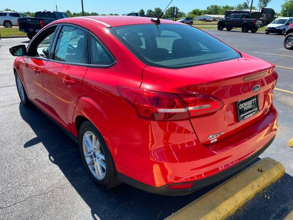 2016 Ford Focus sedan RED - cars & trucks - by dealer - vehicle... for sale in Terre Haute, IN – photo 4