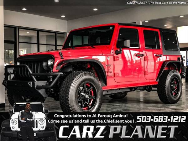 2013 Jeep Wrangler Unlimited Sport 4WD SUV HARD TOP JEEP WRANGLER 4X4 for sale in Gladstone, OR – photo 2