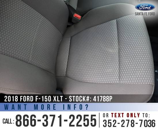 2018 FORD F150 XLT 4WD Camera - Remote Start System - 4x4 for sale in Alachua, GA – photo 21