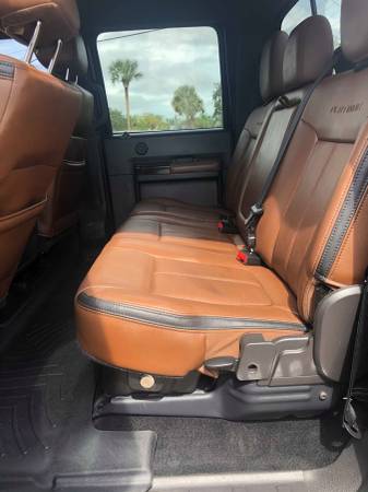 CLEAN LOADED 2015 Ford Superduty F350 SRW PLATINUM Pecan Brown Leather for sale in Ocala, FL – photo 24