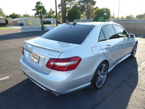 2011 MERCEDES-BENZ E-CLASS 4DR SDN E 63 AMG RWD with ISOFIX anchor &... for sale in Phoenix, AZ – photo 9