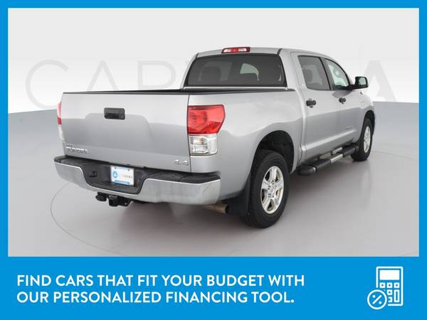 2012 Toyota Tundra CrewMax Pickup 4D 5 1/2 ft pickup Silver for sale in Topeka, KS – photo 8
