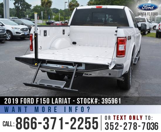*** 2019 FORD F150 LARIAT 4WD *** SAVE Over $9,000 off MSRP! for sale in Alachua, GA – photo 19