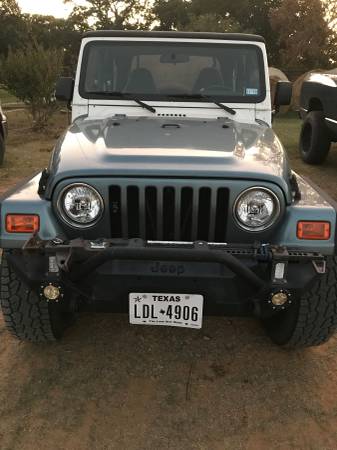 98 Jeep Wrangler TJ 4X4 for sale in Crowley, TX