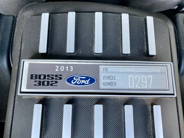 2013 Ford Mustang Boss 302 - 37K miles - All Original Documents -... for sale in Rohnert Park, CA – photo 18