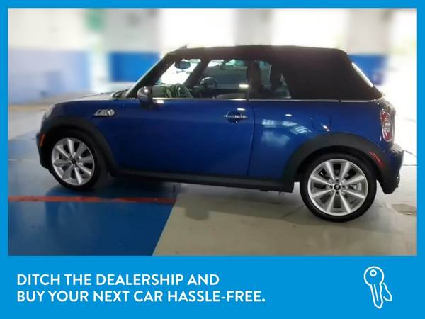 2015 MINI Convertible Cooper S Convertible 2D Convertible Blue for sale in Easton, PA – photo 4