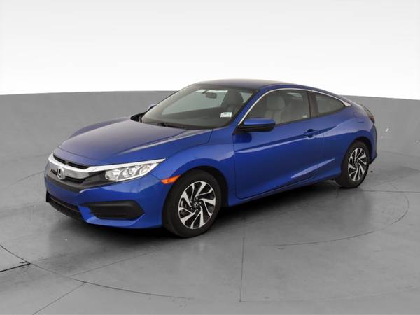 2018 Honda Civic LX Coupe 2D coupe Blue - FINANCE ONLINE - cars &... for sale in Arlington, District Of Columbia – photo 3