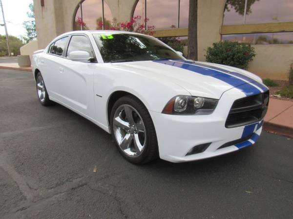 2013 Dodge Charger R/T Road/Track sedan White - cars & trucks - by... for sale in Tucson, AZ – photo 17