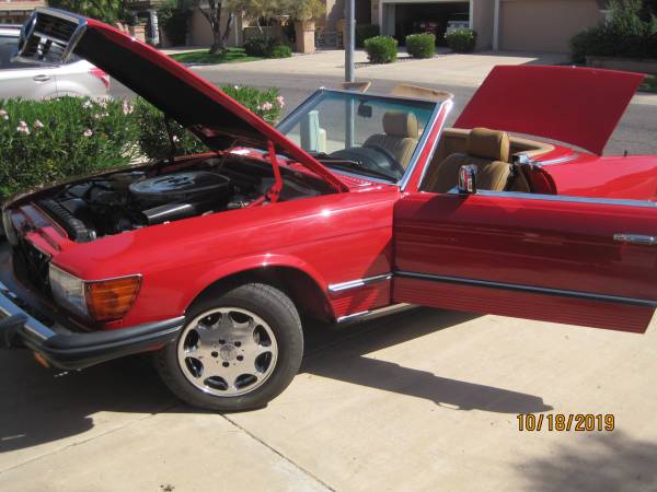 1985 mercedes benz 380 SL for sale in Scottsdale, AZ – photo 4