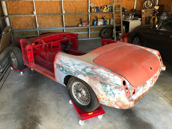 1968 MGB Partially completed restoration: for sale in Milledgeville, GA – photo 6