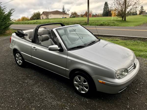 2002 Volkswagen Cabrio GLX Only 83k Miles 30 Mpg for sale in Vancouver, OR – photo 9