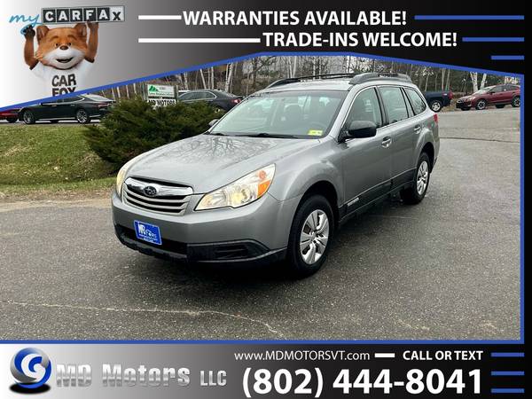 2011 Subaru Outback 25i 25 i 25-i AWDWagon 6M 6 M 6-M FOR ONLY for sale in Williston, NH