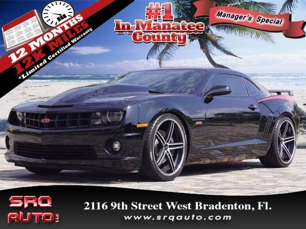 2012 *Chevrolet* *Camaro* *2dr Coupe 2SS* Black for sale in Bradenton, FL – photo 10