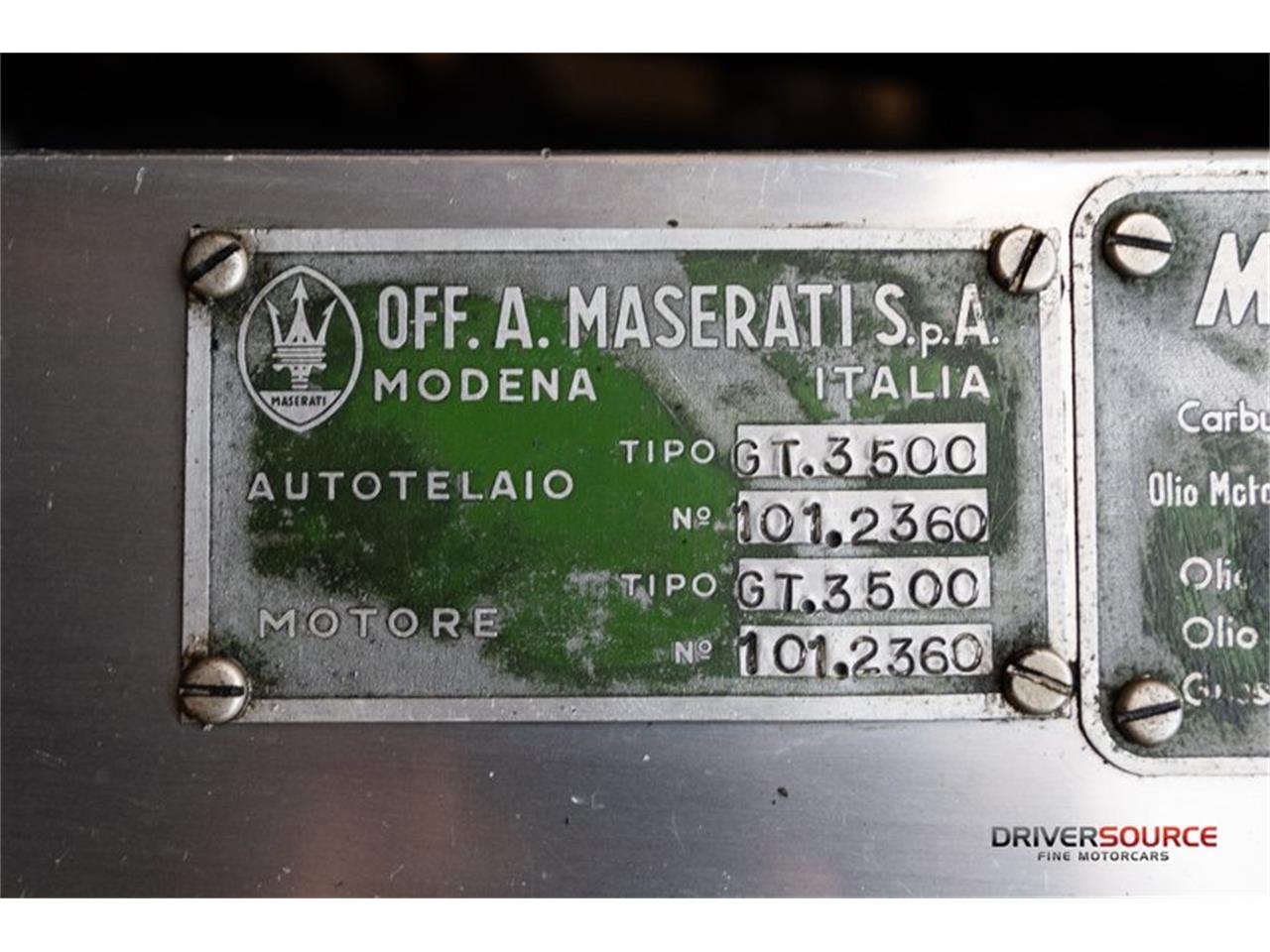 1962 Maserati 3500 for sale in Houston, TX – photo 42