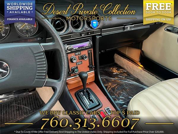 1974 Mercedes-Benz SL 450 47k Miles Hard top Convertible with LOTS for sale in Palm Desert , CA – photo 8