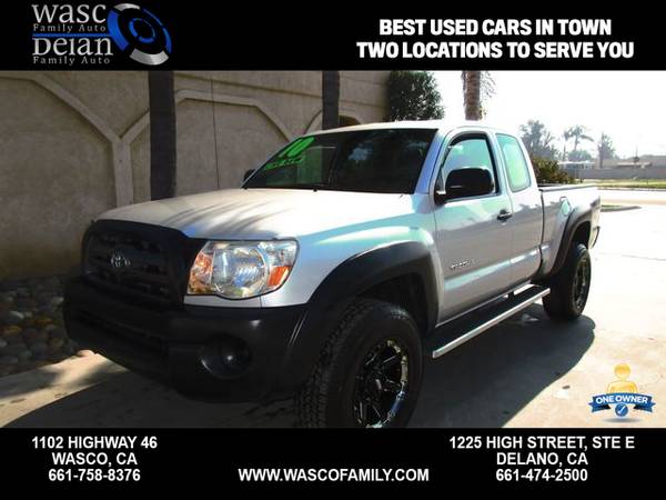 2010 Toyota Tacoma Access Cab PreRunner Pickup 4D 6 ft - Guaranteed Cr for sale in Wasco, CA