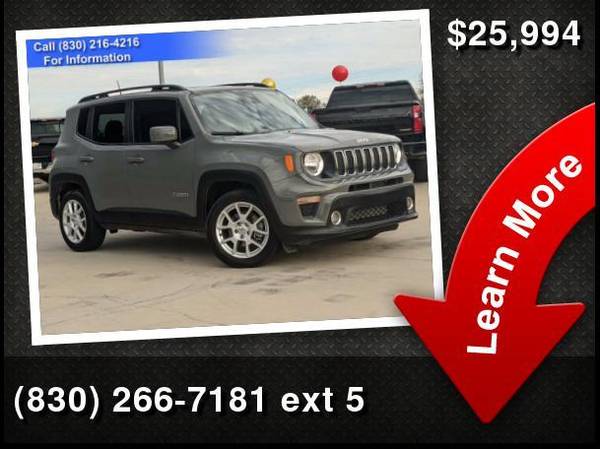 2020 Jeep Renegade Latitude - - by dealer - vehicle for sale in North Floresville, TX