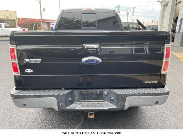 2013 *FORD F-150* Pickup LARIAT SUPERCREW 6.5-FT. BED 4WD (Black) -... for sale in Richmond , VA – photo 7