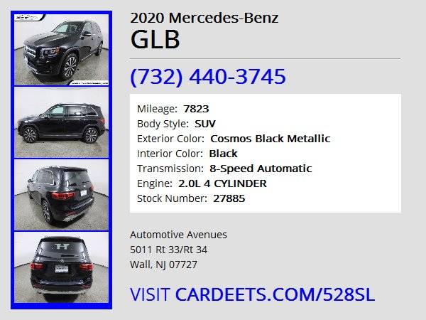 2020 Mercedes-Benz GLB, Cosmos Black Metallic - - by for sale in Wall, NJ – photo 22