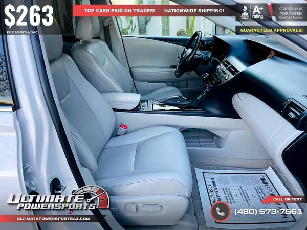 263/mo - 2012 Lexus RX 350 GUARANTEED APPROVAL - - by for sale in Scottsdale, AZ – photo 9