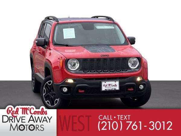 2016 Jeep Renegade Trailhawk - - by dealer - vehicle for sale in San Antonio, TX