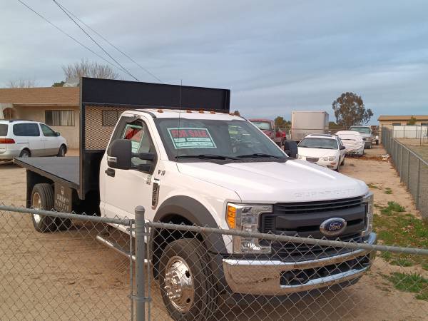 2017 Ford F450 XL, 12 Stake Bed, V10 Gas for sale in Hesperia, CA – photo 4