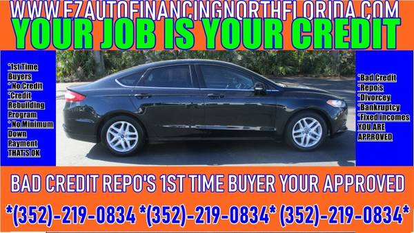 2014 Ford Fusion 4dr Sdn SE FWD BAD CREDIT NO CREDIT REPO,S THATS OK for sale in Gainesville, FL