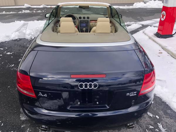 2008 Audi A4 Quattro Cabriolet AWD 88, 000 Miles Premium Package NAV for sale in Palmyra, PA – photo 6