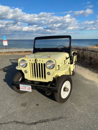 1955 Willys Jeep CJ 3B for sale in Plymouth, MA