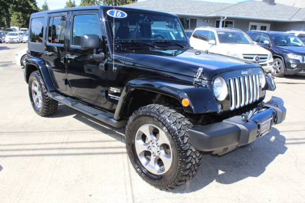 2016 Jeep WRANGLER 4x4 4WD UNLIMITED SAHARA SUV - cars & trucks - by... for sale in Hillsboro, OR – photo 7