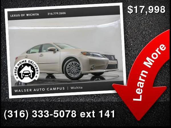 2014 Lexus ES 350 Luxury Package - cars & trucks - by dealer -... for sale in Wichita, OK