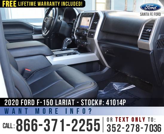 2020 Ford F150 Lariat 4WD SYNC, Remote Start, Touchscreen for sale in Alachua, AL – photo 16