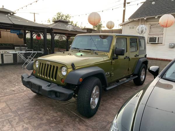 2007 JEEP WRANGLER JKU 2 W/D CLEAN TITLE RESCUE GREEN ALL OEM for sale in Burbank, CA – photo 9