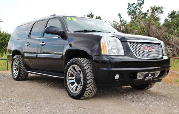 2008 GMC YUKON XL DENALI*6.2L V8*20" XD's*BLACK LEATHER*MUST SEE!!! for sale in Liberty Hill, TX – photo 15