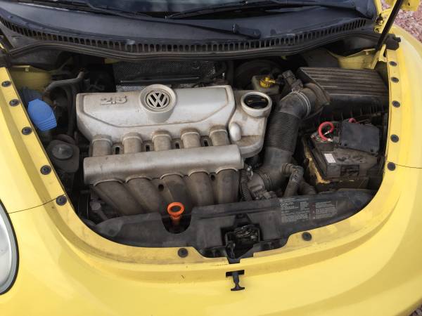 VW Beetle 2008 Convertible, sharp yellow/black 99215 miles for sale in Colorado Springs, CO – photo 4