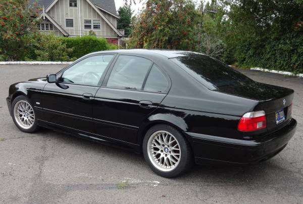 E39 2001 BMW 530i Sport 4-door with rare manual - - by for sale in Portland, WA – photo 12