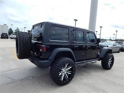 2018 JEEP WRANGLER UNLIMITED SPORT- LIFTED RIMS AND TIRES!! ONLY 4K MI for sale in Norman, OK – photo 4