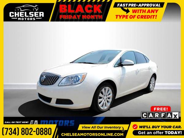 $204/mo - 2016 Buick *Verano* *Base* - Easy Financing! - cars &... for sale in Chelsea, MI