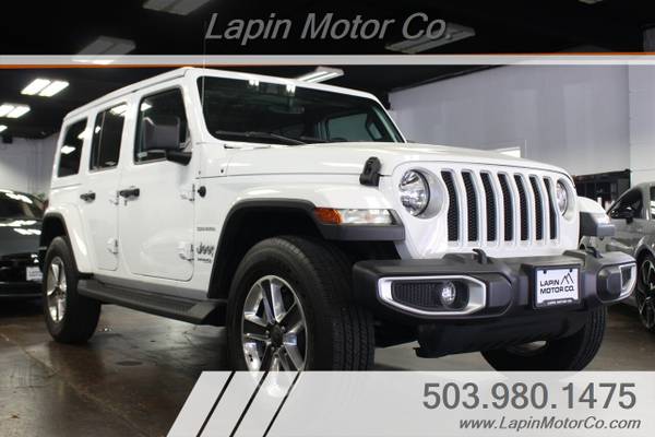 2020 Jeep Wrangler Unlimited Sahara SUV. Super Clean. Clean CarFax.... for sale in Portland, OR