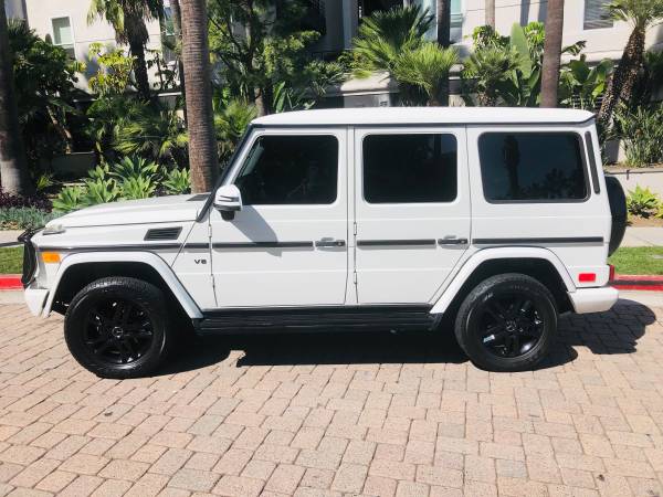 2013 Mercedes Benz G550 - Rare 1 Owner White on Black Designo Package! for sale in Studio City, CA – photo 4