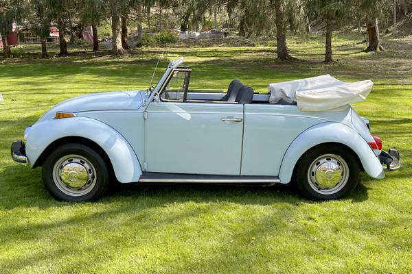 1971 VW Bug Volkswagon Super Beetle Convertible - - by for sale in Sewickley, PA