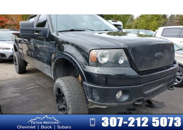2008 Ford F 150 Black for sale in Jackson, WY – photo 2
