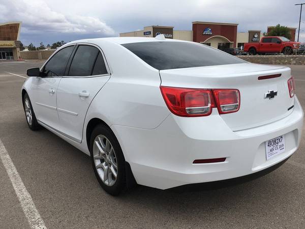 2013 Chevy *CHEVROLET* *MALIBU* 1LT sedan WHITE for sale in El Paso, TX – photo 6