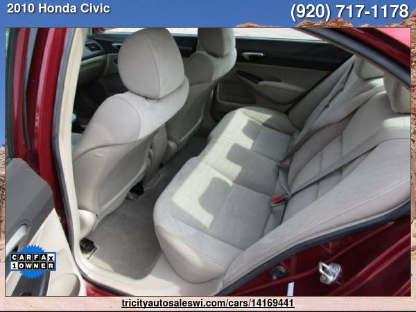 2010 HONDA CIVIC LX 4DR SEDAN 5A Family owned since 1971 - cars & for sale in MENASHA, WI – photo 19