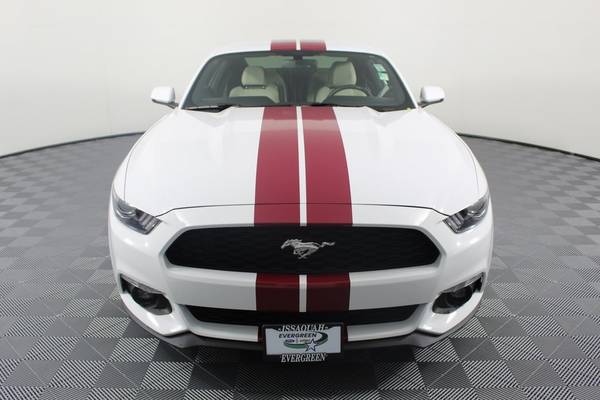 2016 Ford Mustang EcoBoost Premium coupe White for sale in Issaquah, WA – photo 10