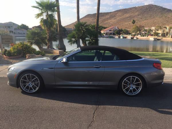 2012 BMW 650i Twin Turbo V8 Convertible - cars & trucks - by owner -... for sale in Peoria, AZ – photo 4