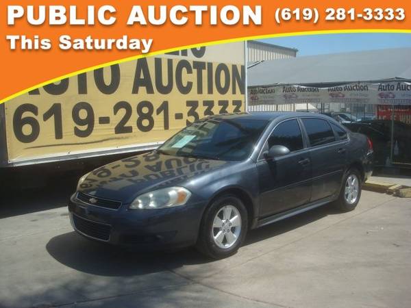 2010 Chevrolet Impala Public Auction Opening Bid for sale in Mission Valley, CA