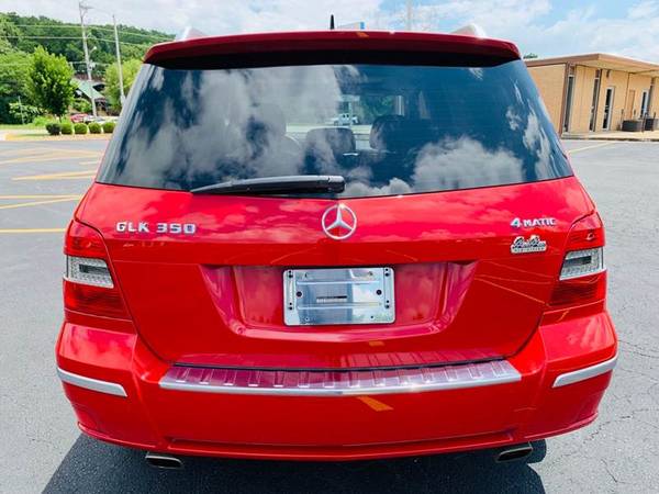 2010 Mercedes-Benz GLK GLK 350 4MATIC AWD 4dr SUV suv Red for sale in Fayetteville, AR – photo 6